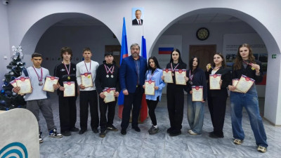 Награждение победителей и призёров чемпионата колледжа по ринго 2х2.